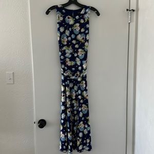 Lauren Ralph Lauren midi tie-waist floral dress